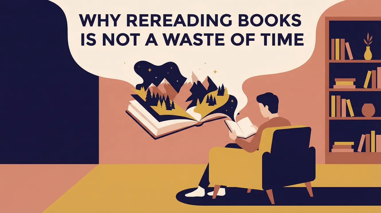 Why Rereading Books Is Not a Waste of Time