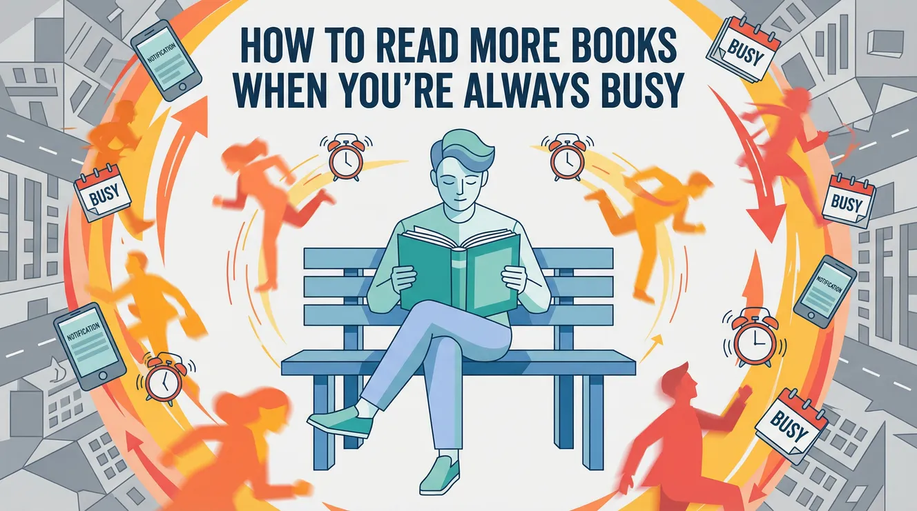 How to Read More Books When You're Always Busy