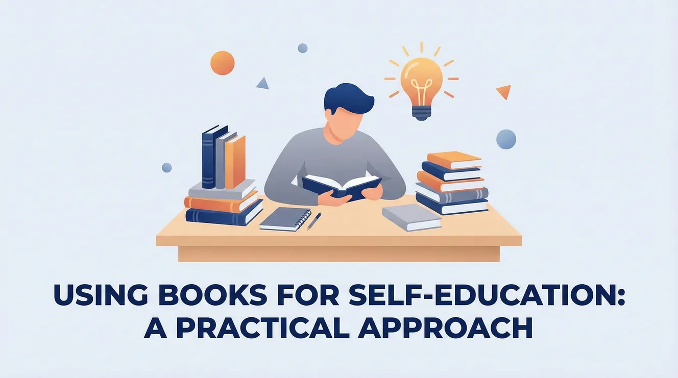 Using Books for Self-Education: A Practical Approach